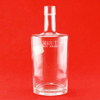 China High Quality Custom Liquor Factory Promotion Glass Bottle Custom Bottles 750ml for sale