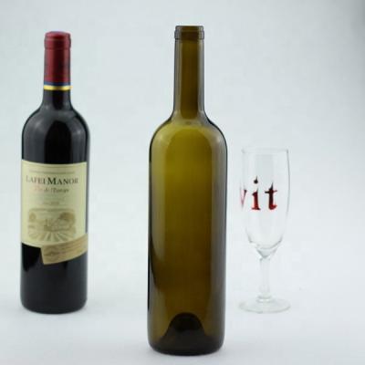 China Liquor Winery Packing 500ml 700ml 750ml 1l 1.5l 1.75l Wine Bottles Packaging for sale