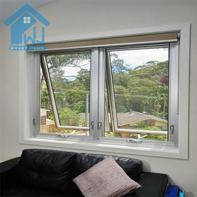 China High Quality Magnetic Tent Glass Window Screen Tent Aluminum Window For Villa Factory for sale