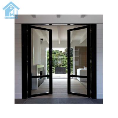 China Miami Dade Modern Code Standards Window Manufacturer Hurricane Resistance Hinged Casement Window Screens for sale