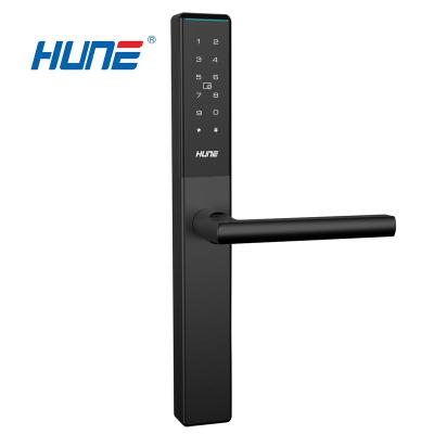 China (fingerprint and code together)Blue Tooth 250 APP Digital Fingerprint Home Electronic Smart Door Lock for sale