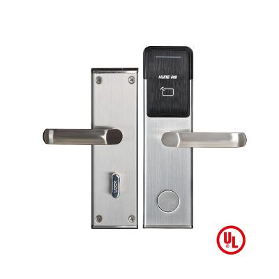 China 304 Stainless Steel Hotel Door Lock Card Reader Access Control Manufacturer Hune for sale