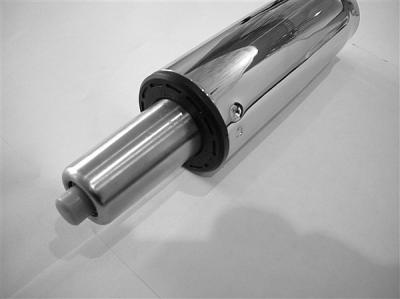 China 40MM chrome Steel Hydraulic Adjustable Gas Spring with white button for sale