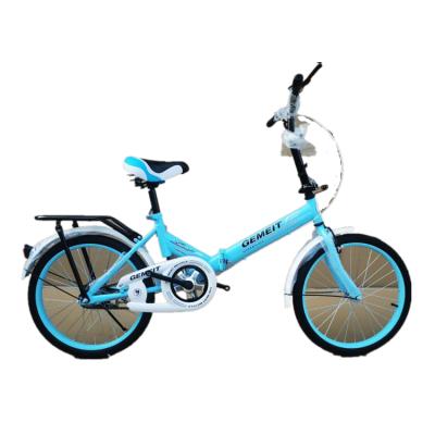 China Street Hebei haipeng bicycle company steel color foldable bicycle for children folding bike 20 inch for sale