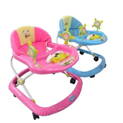 China plastic simple pattern cheap baby walker etc. with rocker music and baby - doll walker for sale