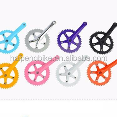 China Most popular high quality BMX bicycle single speed gear wheel and crank for bicycle for sale