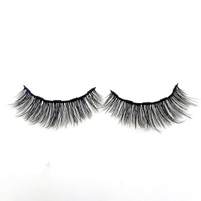 China Customized Packaging Box Vegan 3D Natural Mink False Eyelashes Fake Eyelashes for sale