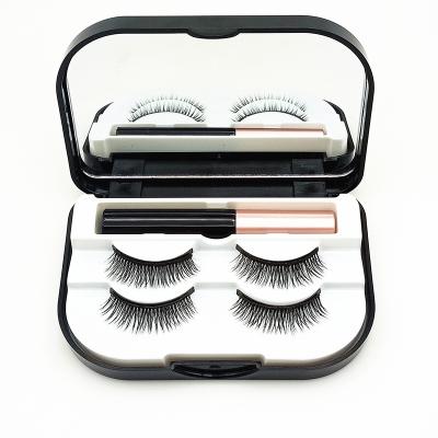 China Natural Custom Lash Box Thick 3D Mink Lashes Private Label Fluffy 5D Eyelashes 25mm Mink Eyelashes Vendor for sale