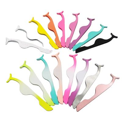 China Wholesale Artificial False Eyelash Assistant Multifunc tional Eyelash Tweezers for sale