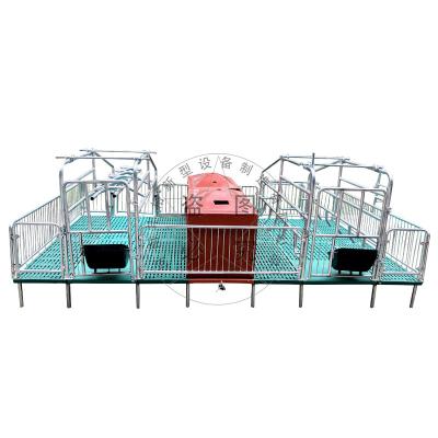 China Farms farrow crate pig farm pig floor sow bed equipment pig crates farrowing pen for sale