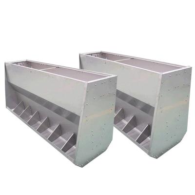 China Pig farm automatic feed trough, feed trough for fattening pigs, breeding equipment for rearing pigs for sale