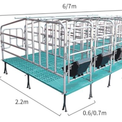 China Fatten Pig Wholesale Price Pig Fattener Pen Pig Fattener Cage For Pigs Poultry Equipment Pig House for sale