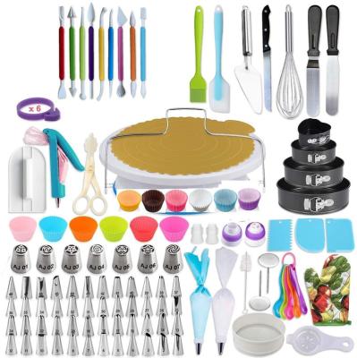 China Viable 333 PCS High Quality Russian Cake Decorating Supplies Kit Baking Pastry Tools Baking Accessories Set for sale