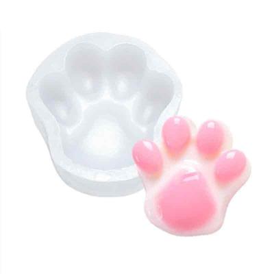 China Viable Fondant Jelly Mold DIY Cat Claw Paws Silicone Mold Dog Footprint Cake Decorating Resin Mold Baking Tool for sale