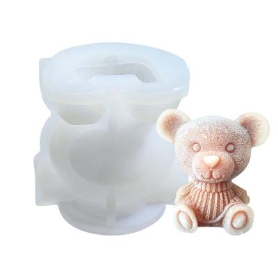 China Creative Grinding Tea Rose Chocolate Candle Silicone Ice Cube Viable Net Hockey Bear Celebrity Tool Ice Coffee Milk Mold/ for sale