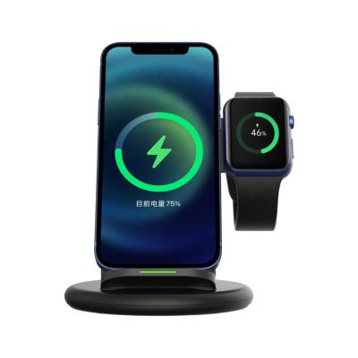 China Smart Watch Trending Product 10W 3 in 1 Portable Qi Wireless Charger Smooth Navigation for Apple Watch iPhone Airpods for sale