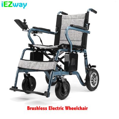 China Aolly 2019 factory new product iEZway aluminum steel China 8 inch electric wheelchair for sale