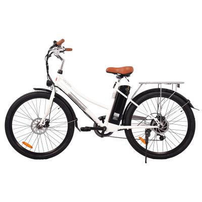 China 2021 Europe Warehouse Aluminum Alloy Drop Shipping 27.5 Inch Fat Tire Folding Electric Mountain Bike 10.4Ah 350W Motor for sale