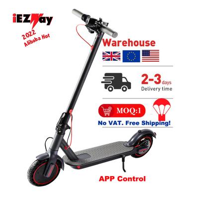 China 2022 China Two Wheels Scooter Unisex iEZway Electric Foldable Smart Electric Scooter Smart Electric Skateboard With LCD Display for sale