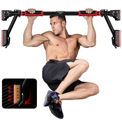 China Design To Prevent Falling Heavy Duty Door Horizontal Bar Pull Up Bar Door Upper Body Workout Bar Home Gyms Security Support for sale