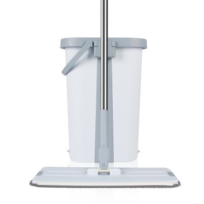 China Factory direct sales viable cheap 360 degree rotation dry flat floor mop bucket clean kit for sale