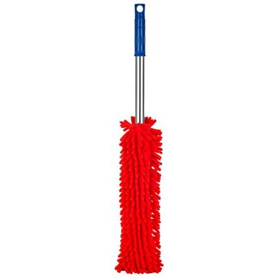 China Easy Useful Clean Computer Car Vita Duster Household Works Stainless Steel Handle Chenille Material for sale