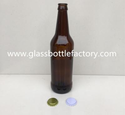 China 500ml Amber Beer Bottle for sale