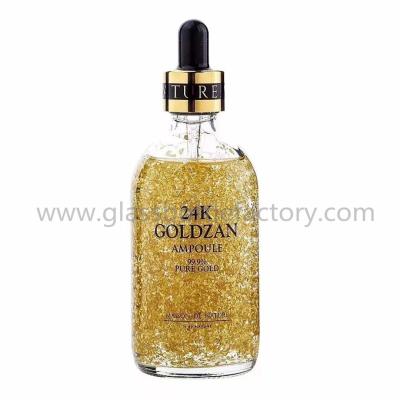 China 2018 Hot selling Items 100ml 24K Glass Dropper Bottle for sale