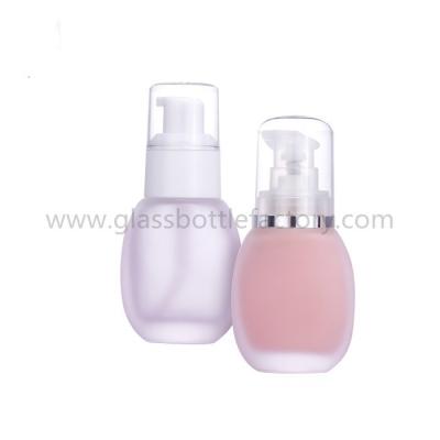 China 30ml Ball Glass Foundation BB Cream Bottle for sale