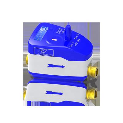 China Brass Material Prepaid Water Meter With Check And Shutoff Valve Check for sale