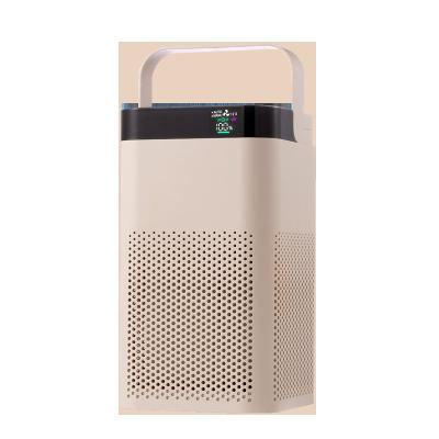 China MYVOES 2021 NEW Design Portable HEPA Filter Pm2.5 Smoke Cleaner Pm2.5 Negative Ions Office Portable Air Purifier for Home Office etc. for sale