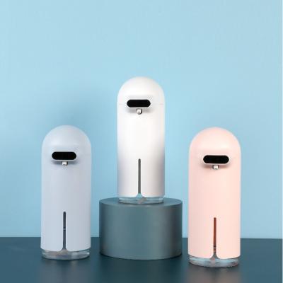 China Foam touchless automatic soap dispenser MYVOES 350ml induction TYPE C refillable liquid soap dispensers for families for sale