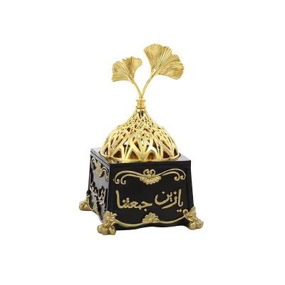 China Incense Indian fashion European and American style hollow out censer to cover style office home decoration light luxury censer for sale