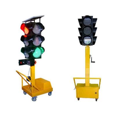 China Traffic Safety Led Warning Lights Best Service Rechargeable Solar Led Traffic Lamp Integrated Traffic Light 400mm for sale