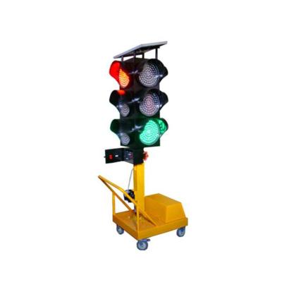 China Road Safety Led Warning Lights Factory Direct Sale Smart Outdoor Portable Solar Led Small Traffic Light Lamp for sale