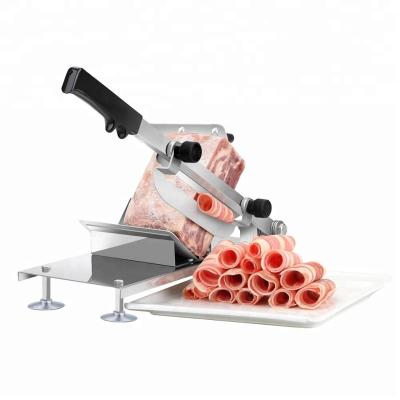 China Cuting Meat China Factory Supplier Restaurant Kitchen All Meat Slicer Manual Operation Meat Cutter Mutton Mutton Slicer Stainless Steel Slicer for sale