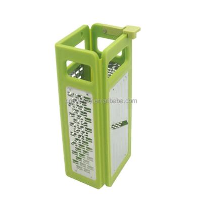 China 2021 NEW Style Japanese Popular BPA Free Foldable Kitchen Aid Multi Function Viable 4-in-1 Kitchen Aid Vegetable Food Grater for sale