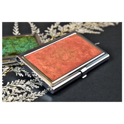 China Business Card Patina Dye Name Card Case for sale