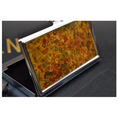 China Business Card Patina Business Dye Cards Case for sale