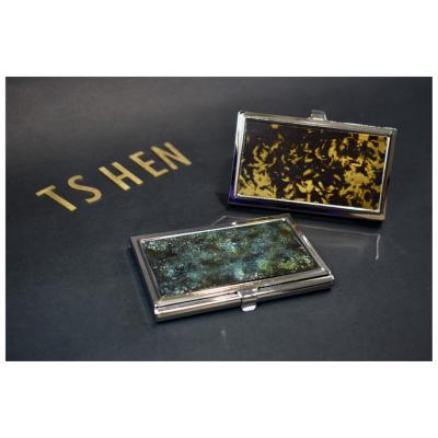 China Business Card Necessities Daily Patina Business Dye Card Case for sale