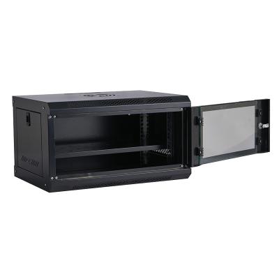 China Wall Mounted Cabinet Rack 19inch Racks Cabinet Data Wall Box 22u 19inch 8u Standard Mounted Enclosure Server Cabinet Rack Wall Mount 6u Network Cabinet for sale