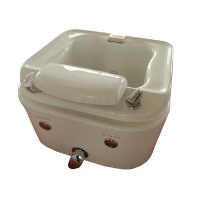 China Hot Selling Foot Spa Manicure Pedicure Basin Salon Single Foot Nail Basin SK-R01 for sale