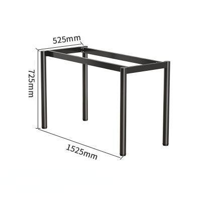 China Factory style industrial high quality table steel frame square table frame modern metal desk frame lower legs for sale