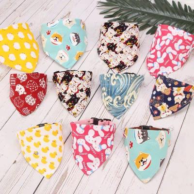 China Soft Viable Puppy Neckerchief Neck Scarf Collar Accessories Fashion Cute Dog Bandana for sale