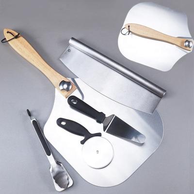 China Factory direct sale viable stainless steel pizza spatula detachable pizza knife set for kitchen for sale