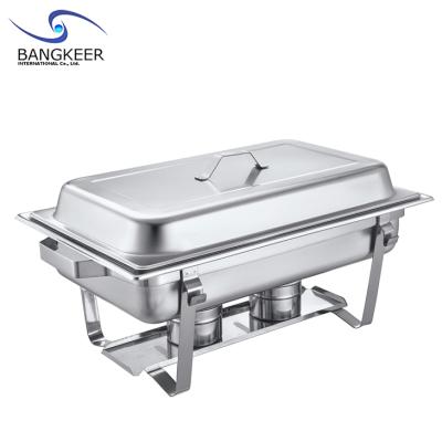 China Food Grade Stainless Steel Buffet Stove Server Teasing Dishes Shake Catering Food Warmer for sale