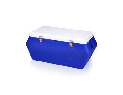 China BOXES 80L PU Insulated Cooler Box Cooler Box Medical Cooler Box Marine Ice Chest for sale