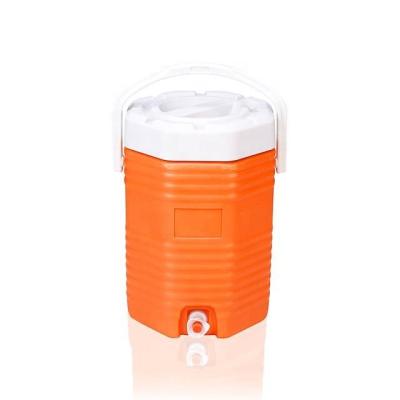 China 9L Beverage Box Beverage Water Cooler Waterproof PU Insulated Plastic Jug For Camping Pink Party for sale