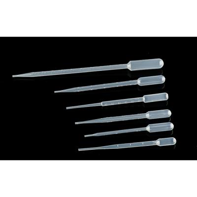 China LDPE High Quality 3mL Transparent Plastic Sterile Dropper Pasteur Micro Transfer Pipette Medical for sale