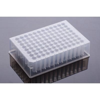 China USP grade VI polypropylene Superior Quality Square Sterile U-Bottom 2.2ml 96-Well Deep Well Plate Medical Lab Plates Deep Well Plate for sale